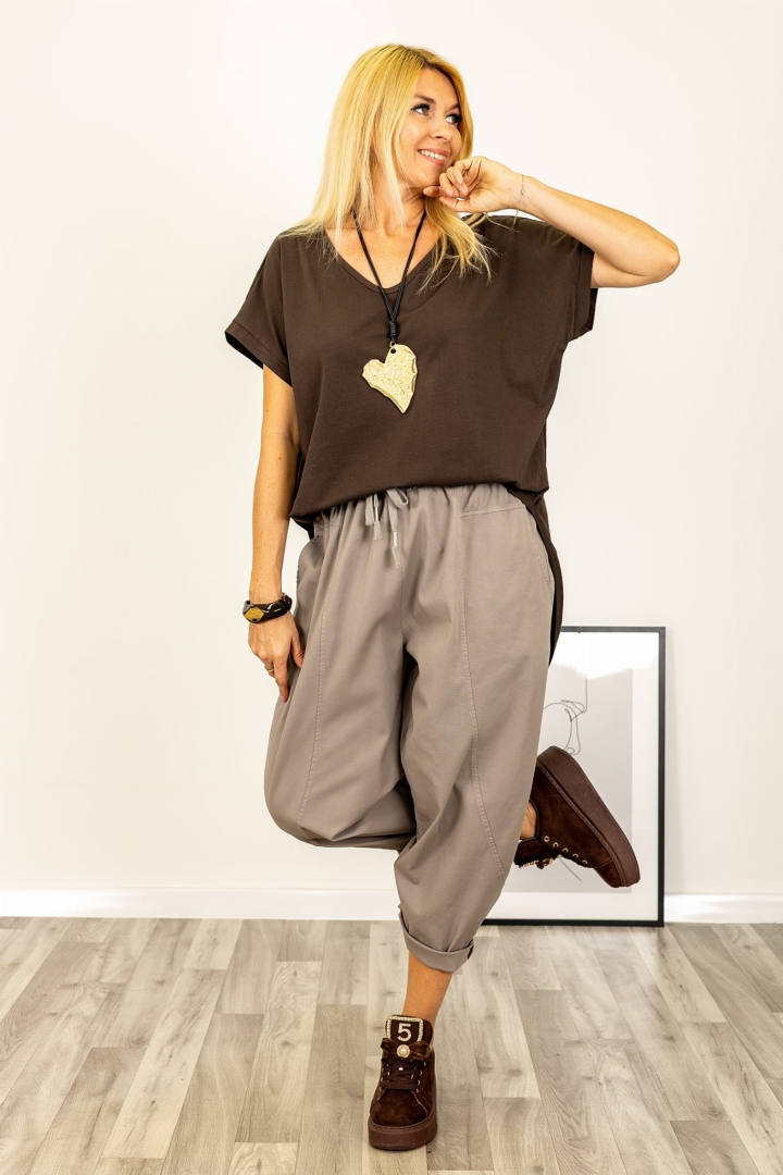 Spodnie typu balloon fango