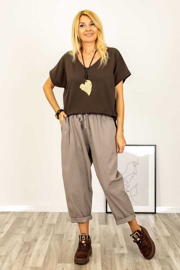 Spodnie fango na co dzień