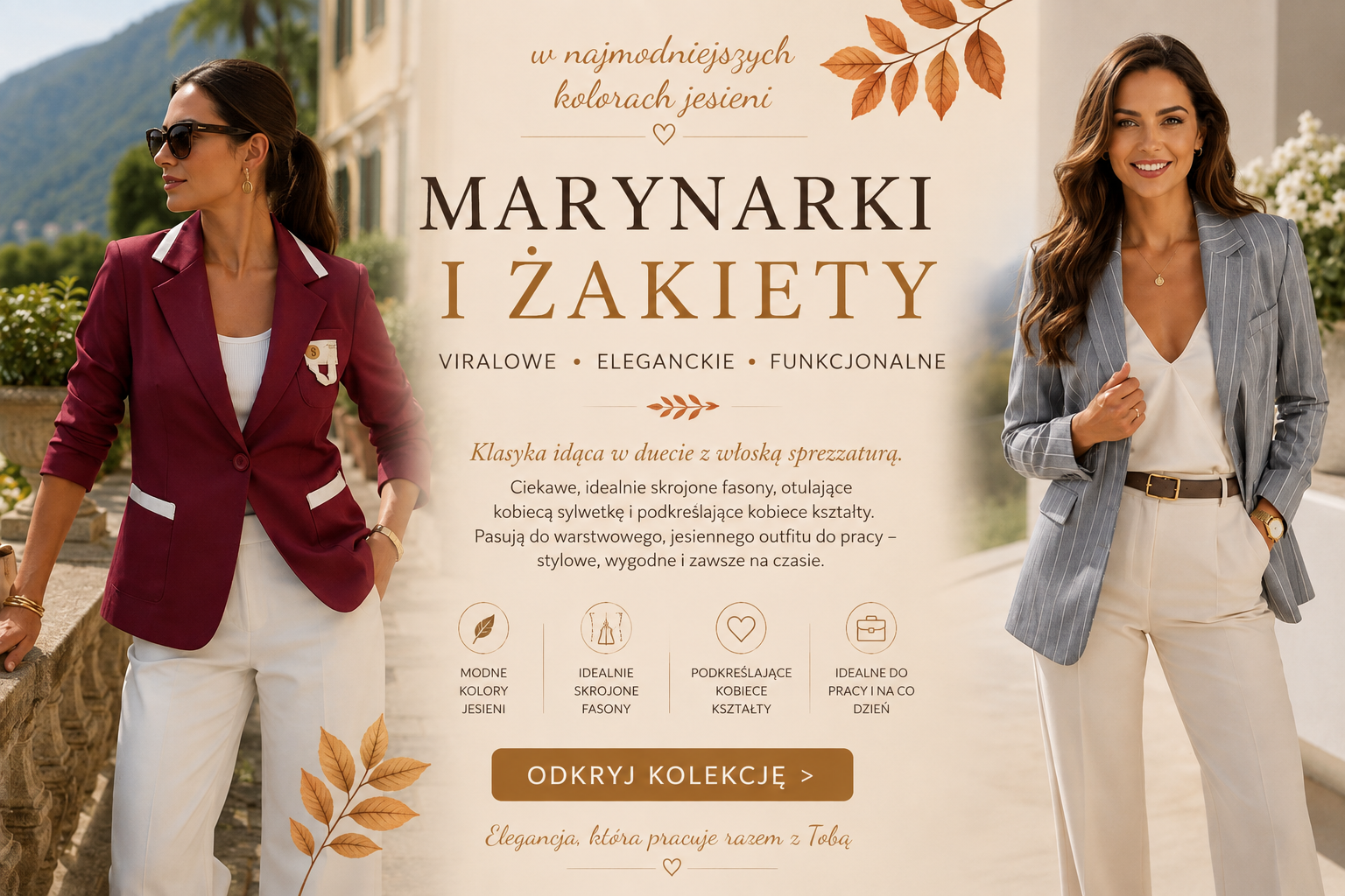 MARYNARKI I ŻAKIETY